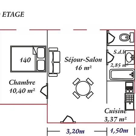 Hébergement de vacances Gîte Gîtes de France® - Le Balcon Criel-sur-Mer
